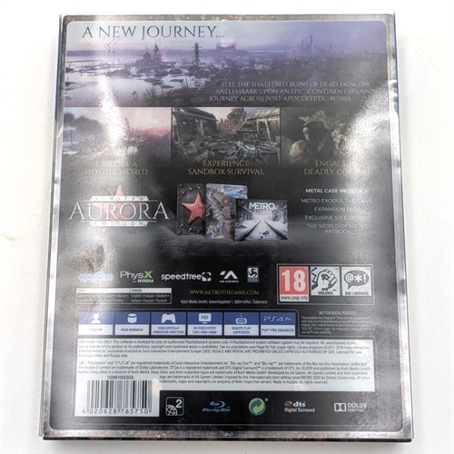 Metro Exodus Limited Aurora Edition - PS4 (B Grade) (Used) (Eng)